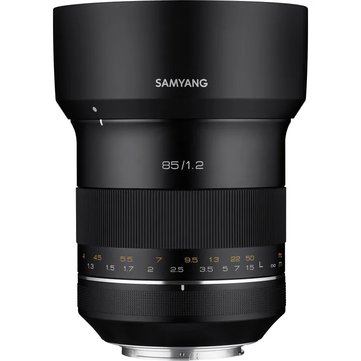 Samyang XP 85mm F1.2 Canon EF - manuelles Portrait Objektiv, 85 mm Festbrennweite für Canon Vollformat & APS-C Kameras mit EF-EF-S Anschluss, für EOS Serie, ideal für Portraits, Reisen, Produkte