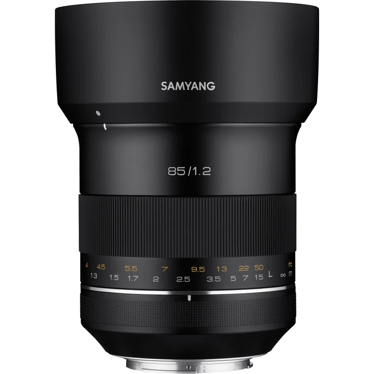 Samyang XP 85mm F1.2 Canon EF - manuelles Portrait Objektiv, 85 mm Festbrennweite für Canon Vollformat & APS-C Kameras mit EF-EF-S Anschluss, für EOS Serie, ideal für Portraits, Reisen, Produkte – Bild 1
