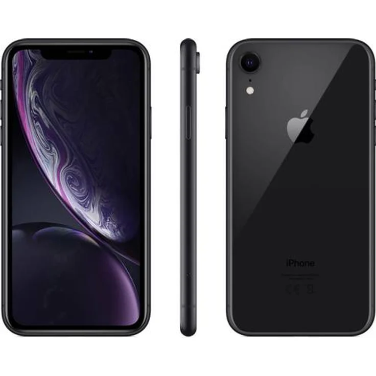 Apple iPhone XR Smartphone 15,49cm (6,1 Zoll) LCD-Display, 128GB interner Speicher, 3GB RAM, iOS 12, Schwarz – Bild 4