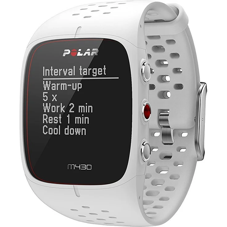 Polar M430 GPS Fitness-Tracker Unisex, M/L, Weiß – Bild 7