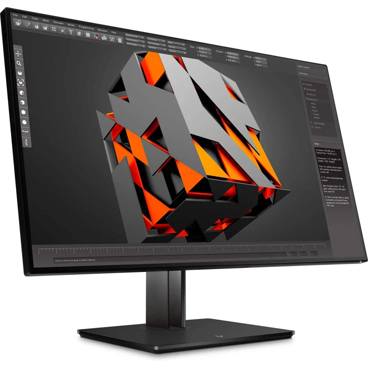 HP Z32 (31,5 Zoll - 4K UHD) Business Monitor (HDMI, Mini DisplayPort, DisplayPort, USB-C, Reaktionszeit 14ms, 60Hz) schwarz – Bild 4