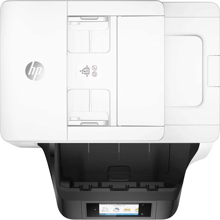 HP OfficeJet Pro 8730 (4-in-1) Multifunktionsdrucker - (Thermal Inkjet) Farbe, Druckgeschwindigkeit: 24 s/w, 20 Farbe, Auflösung: 2400 x 1200, USB, LAN, WLAN, Instant Ink (D9L20A#A80) – Bild 4