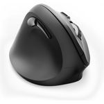 Hama kabellose Maus für Linkshänder ergonomisch EMW-500L (Wireless Funkmaus vertikal, links, 6-Tasten-Maus ohne Kabel mit optischem Sensor 1000-1400-1800 dpi), schwarz