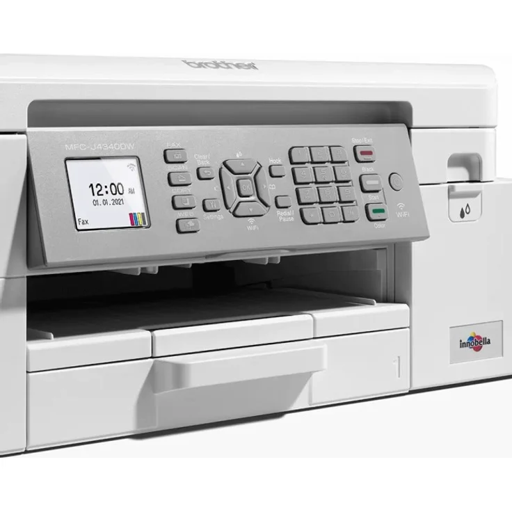 Brother MFCJ-4340DW (4-in-1) Tintenstrahl, Druckgeschwindigkeit: 20 s/w, 19 Farbe, WLAN, AirPrint, Mopria, USB 2.0 (MFCJ4340DWRE1) – Bild 4