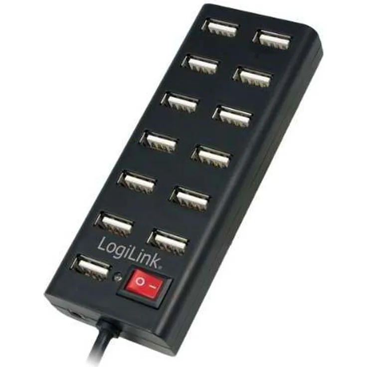 LogiLink UA0126 Hub (13-Port, USB 2.0)