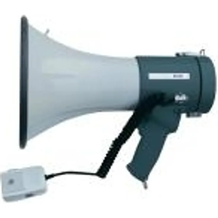 Conrad Electronic SE Speaka Megaphon ER-66S Handmikrofon (ER-665) weiß, grau