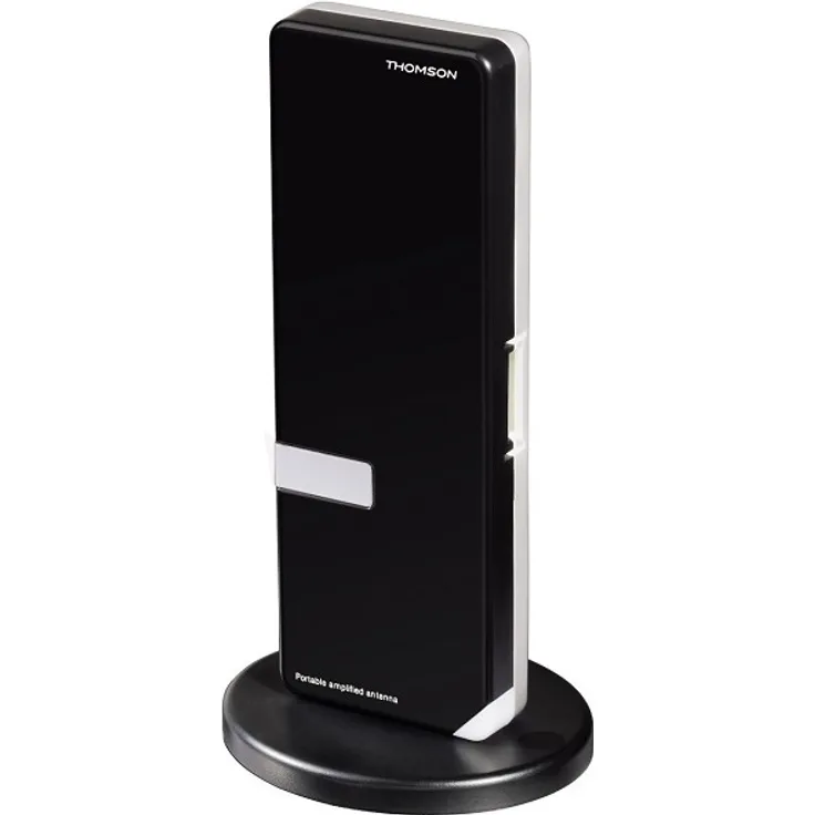Thomson ANTUSB300 DVB-T-DVB-T2 Flachantenne (aktiv, inkl. Netzteil) schwarz