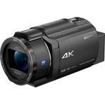 Sony FDR-AX43 4K Camcorder (Exmor R CMOS Sensor, Vario Sonnar T Zeiss Optik mit 20fach Opt. Zoom, B.O.SS. Bildstabilisierung und Slow Motion-Funktion) schwarz