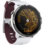 Suunto 7 Smartwatch GPS, Unisex, 50mm, White Burgundy