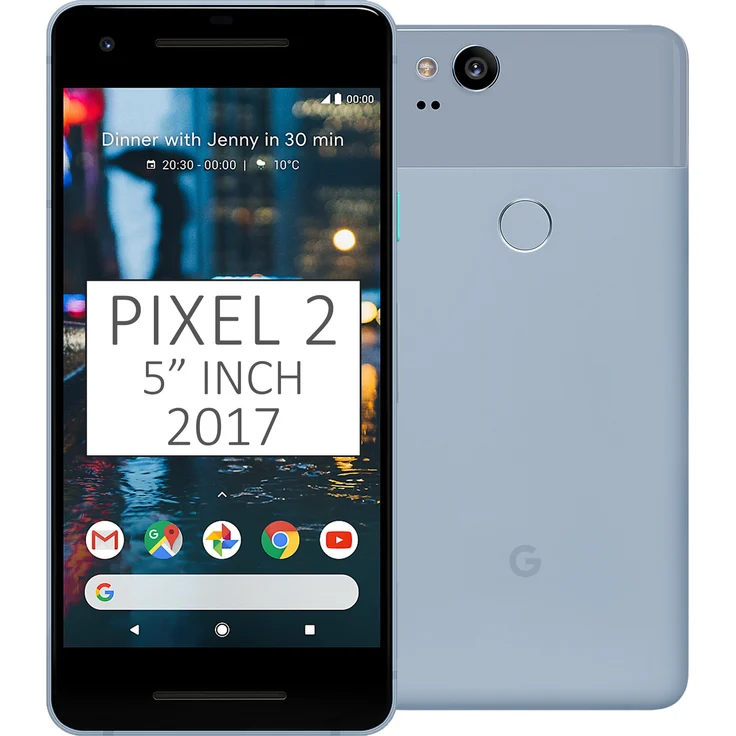 Google Pixel 2 Smartphone 12,7cm (5 Zoll) Display, 64GB interner Speicher, 4GB RAM, Kinda Blue – Bild 1