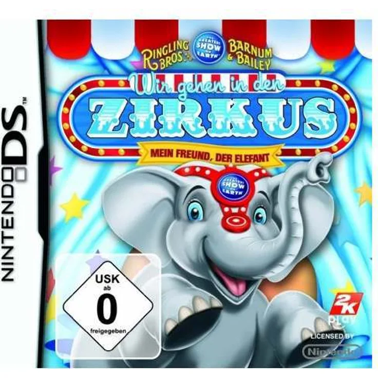 Wir gehen in den Zirkus - Mein Freund, der Elefant (DS)
