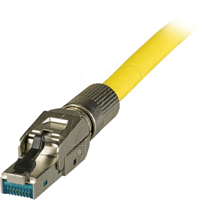 EFB-Elektronik GmbH Feldkonfektionierbarer Stecker,RJ45 Cat.8 Class 1 AWG22 - 27, Zinkdruckguß