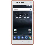 Nokia 3 Smartphone 12,7cm (5 Zoll) IPS, LCD-Display, 16GB interner Speicher, 2GB RAM, Dual-SIM, Android, Kupfer/Weiß