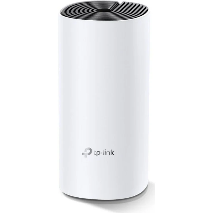 TP-Link Deco M4 Mesh WLAN Set (1 pack) AC1200 WLAN-Heimnetz-Komplettlösung (große WLAN-Abdeckung, für Häuse, Gebäudekomplex, Multi-Arbeitsmodi, 2x Gigabit Ports) weiß – Bild 1