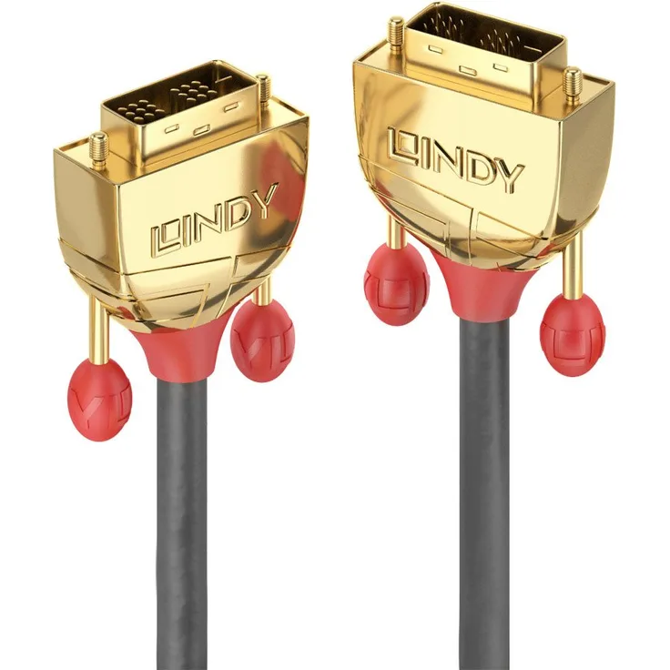 10m DVI-D Dual Link Kabel, Gold Line