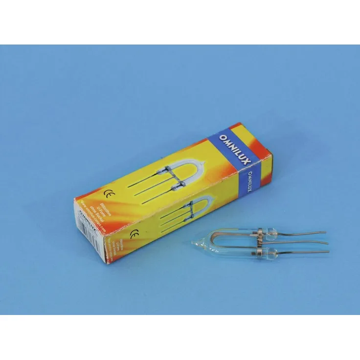 OMNILUX Blitzröhre 40W U-Form ohne Sockel | Farbtemperatur: 8000 K