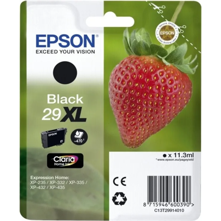 Epson 29XL K 11.3ml 470Seiten Schwarz
