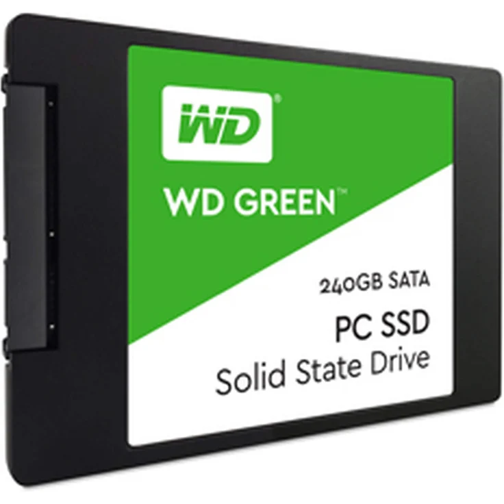 WD Green SSD WDS240G2G0A - Solid-State-Disk - 240 GB - intern - 2.5 Zoll (6.4 cm) - SATA 6Gb/s (WDS240G2G0A) – Bild 4