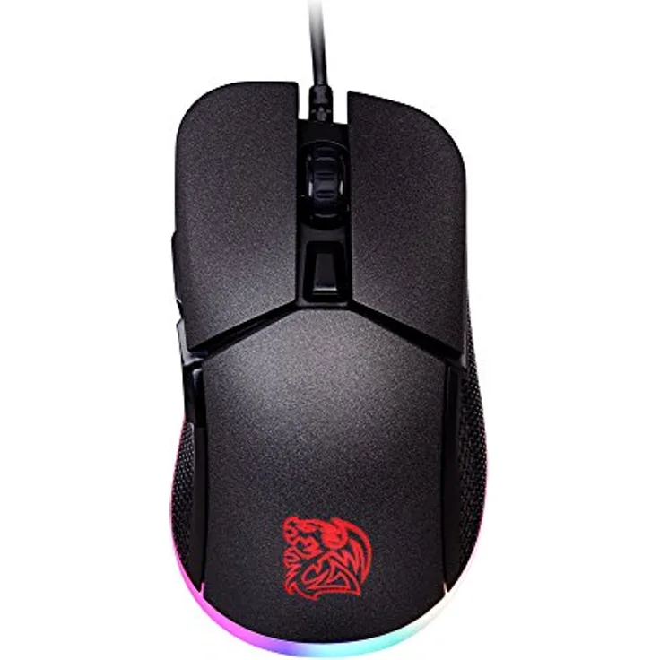 Tt eSPORTS Iris Optical RGB Gaming Maus Schwarz