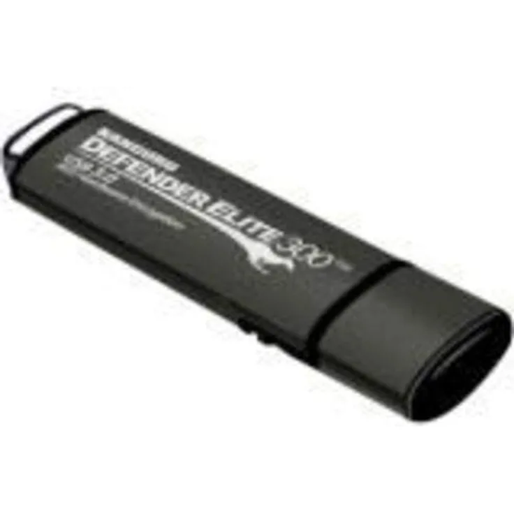 Kanguru Defender 300 USB-Stick (USB 3.0, 16 GB, Schwarz