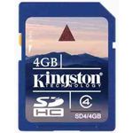 Kingston Class 4 Sdhc Secure Digital 4 GB