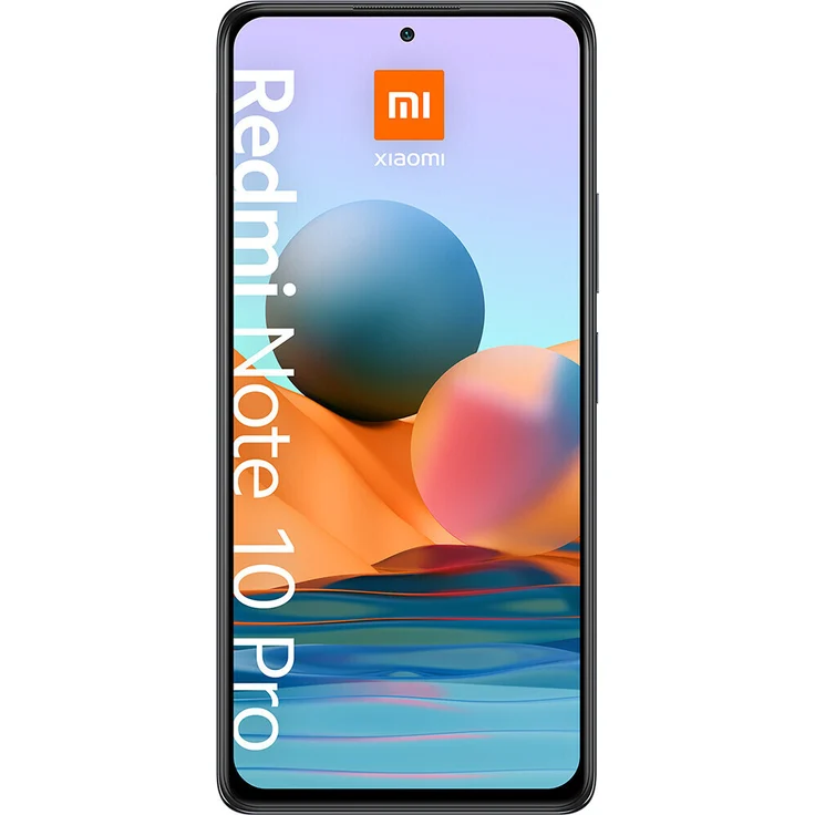 Xiaomi Redmi Note 10 Pro Smartphone 16,94cm (6,67 Zoll) AMOLED-Display, 64GB interner Speicher, 6GB RAM, Dual-SIM, Android, Onyx Gray – Bild 2