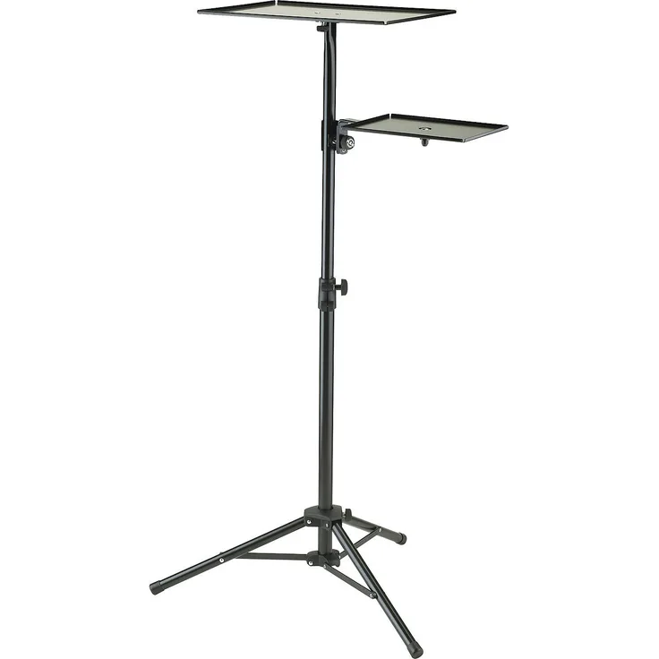 K & M 12150 Laptopständer, schwarz