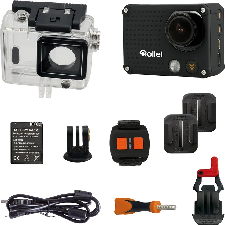 Rollei Actioncam 420 (4K) schwarz  – Bild 6