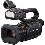 Panasonic HC-X2000E Profi Camcorder (4K Video, Kamera mit LEICA Objektiv, 25mm Weitwinkel, 24x optischer Zoom, Autofokus, professionelle Videokamera)
