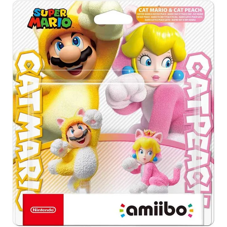 amiibo - Super Mario: Katzen-Mario & Katzen-Peach - Preisvergleich