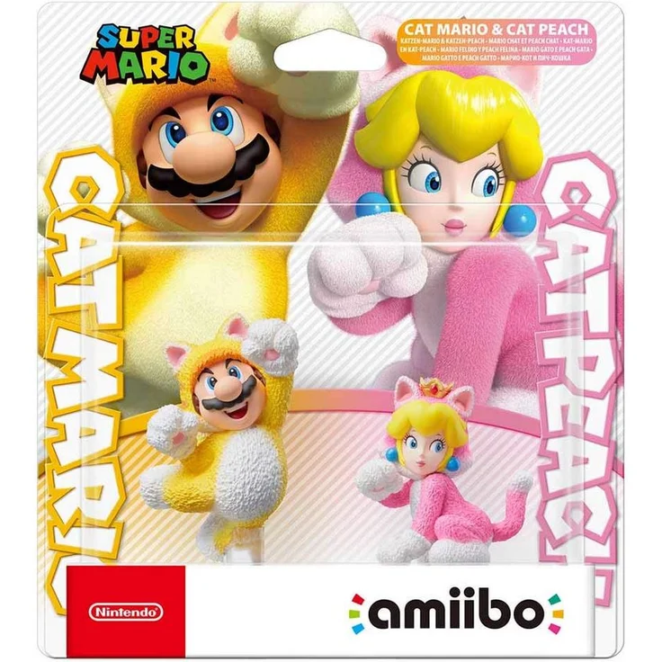 amiibo - Super Mario: Katzen-Mario & Katzen-Peach - Preisvergleich – Bild 1