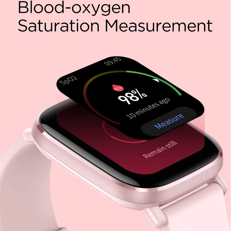 Amazfit GTS 2 Mini Smartwatch Unisex, Einheitsgröße, Silikonarmband, Flamingo Pink – Bild 9