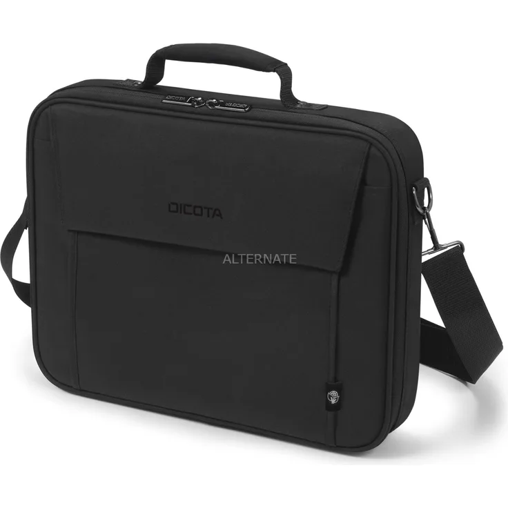 DICOTA Eco Multi BASE Notebooktasche, schwarz, bis 35,8 cm (14,1'')