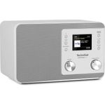 TechniSat Digitradio 307 Digitalradio mit Wecker, TFT-Display, weiß
