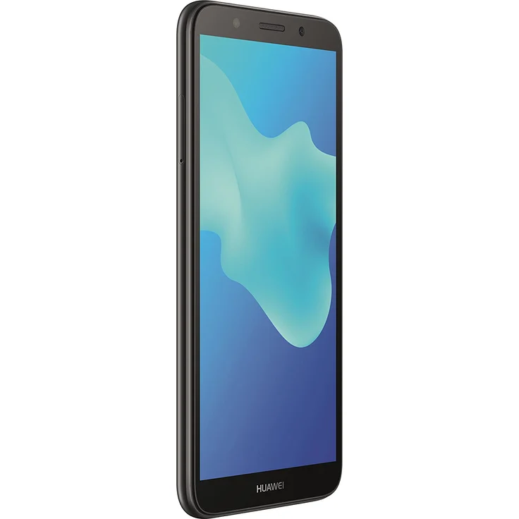 Huawei Y5 (2018) Smartphone 13,8cm (5,4 Zoll) TFT-Display, 16GB interner Speicher, 2GB RAM, Dual-SIM, Android, Schwarz – Bild 1