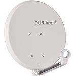 DUR-line DSA 40 Alu Sat-Antenne 42cm hellgrau