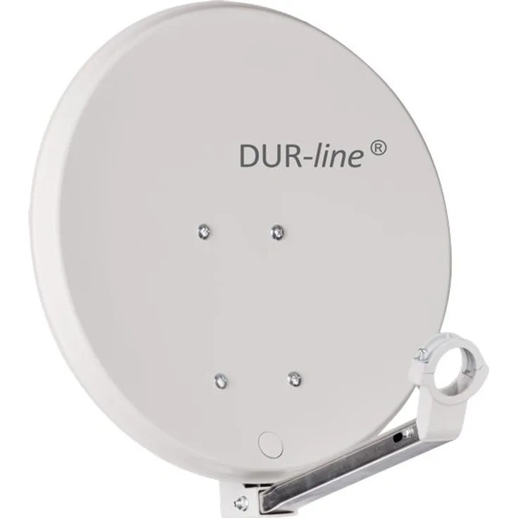DUR-line DSA 40 Alu Sat-Antenne 42cm hellgrau