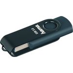 Hama 64 GB USB-Stick USB 3.0 Datenstick (70 MB-s Datentransfer, mit Öse zur Befestigung am Schlüsselring, Speicherstick, Memory Stick aus Metall, geeignet für Windows-MacBook) Petrolblau