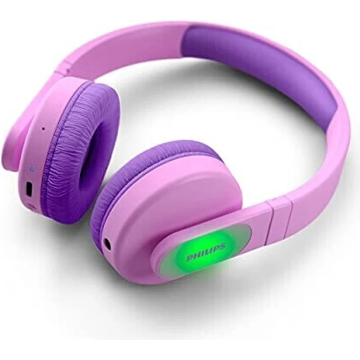Philips TAK4206PK-00 Wireless On-Ear-Kopfhörer für Kinder faltbar - Pink – Bild 1