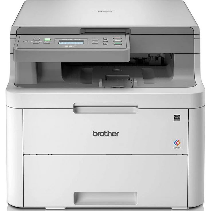 Brother DCP-L3510CDW Kompaktes 3-in-1 Farb-Multifunktionsgerät, weiß – Bild 3