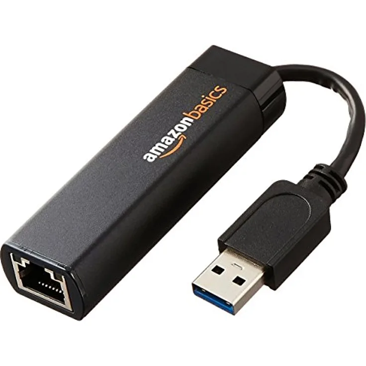 AmazonBasics USB-3.0-auf-10-100-1000-Gigabit-Ethernet-Internetadapter - Preisvergleich