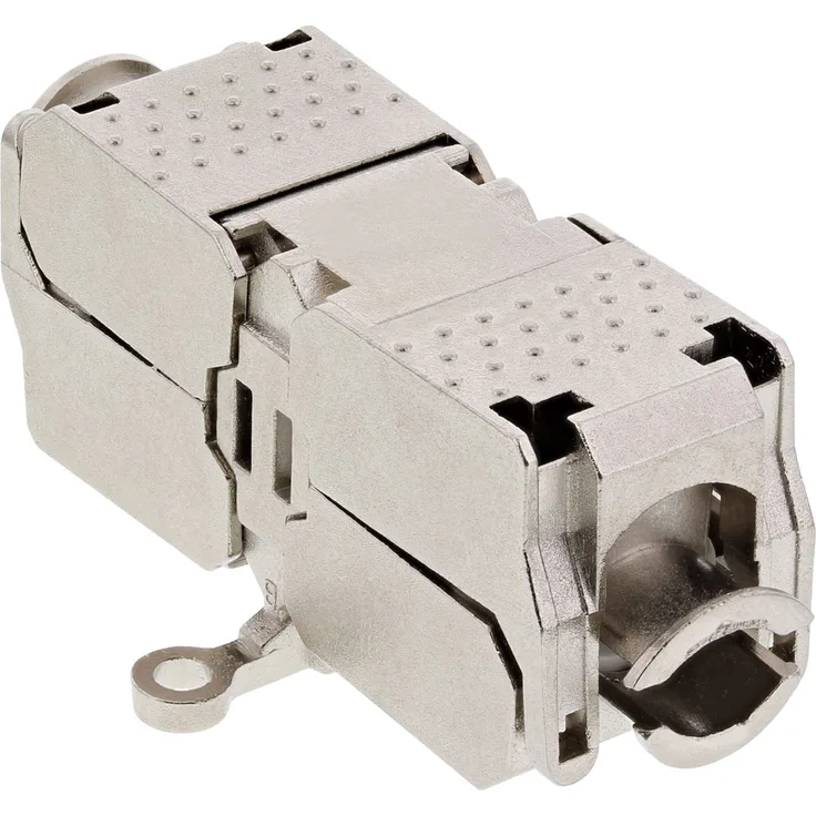 InLine 69992C Kabelverbinder Cat.6A, mit LSA-Technik, geschirmt