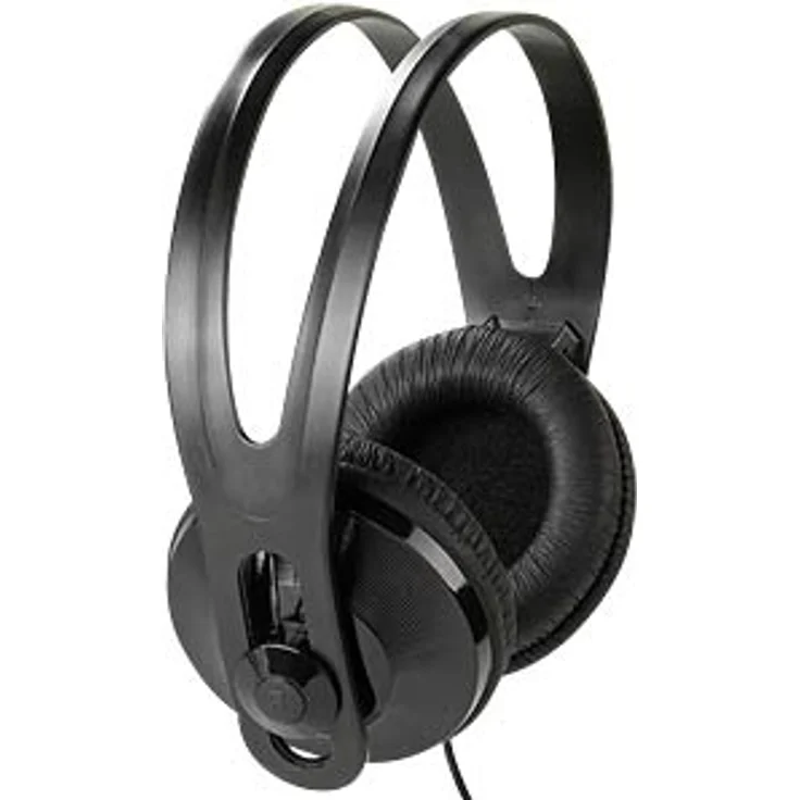 Vivanco SR 97 TV ohrumschließender Stereo TV Kopfhörer (105dB, 3,5mm Klinkenstecker, 5m) schwarz