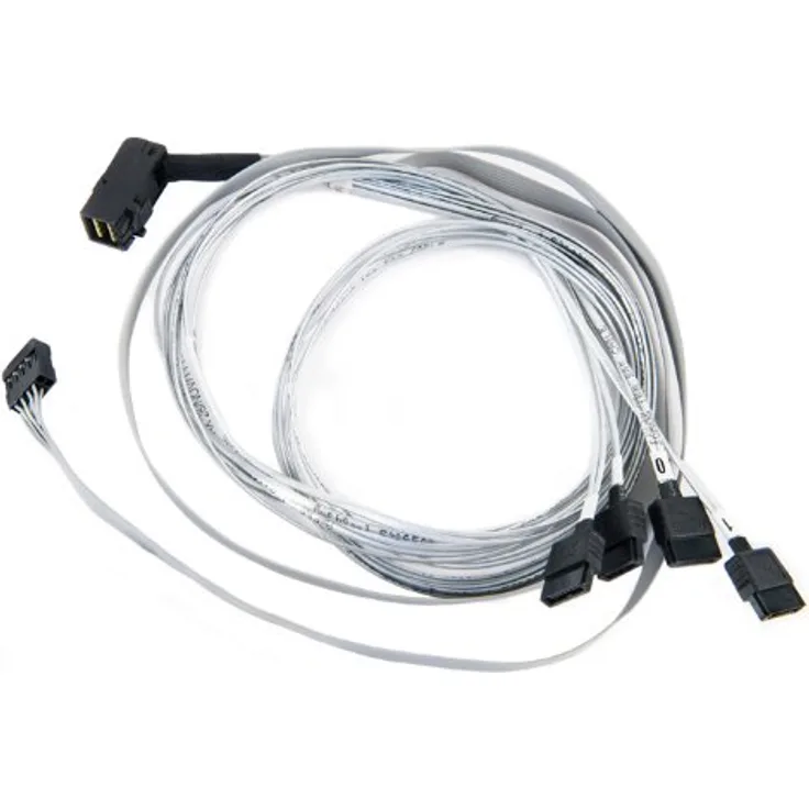 Adaptec i-Ra-Hdmsas-4SATA-SB-.8m HD SAS Kabel 0.8m Rechtwinkelig