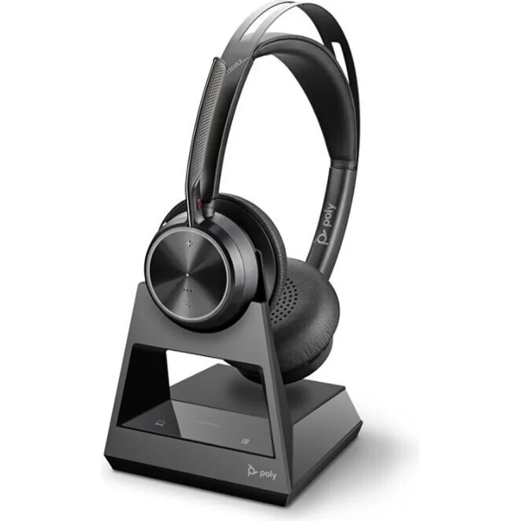 PLANTRONICS Poly Bluetooth Headset Voyager Focus 2 Office USB-A, 213729-01, Schwarz