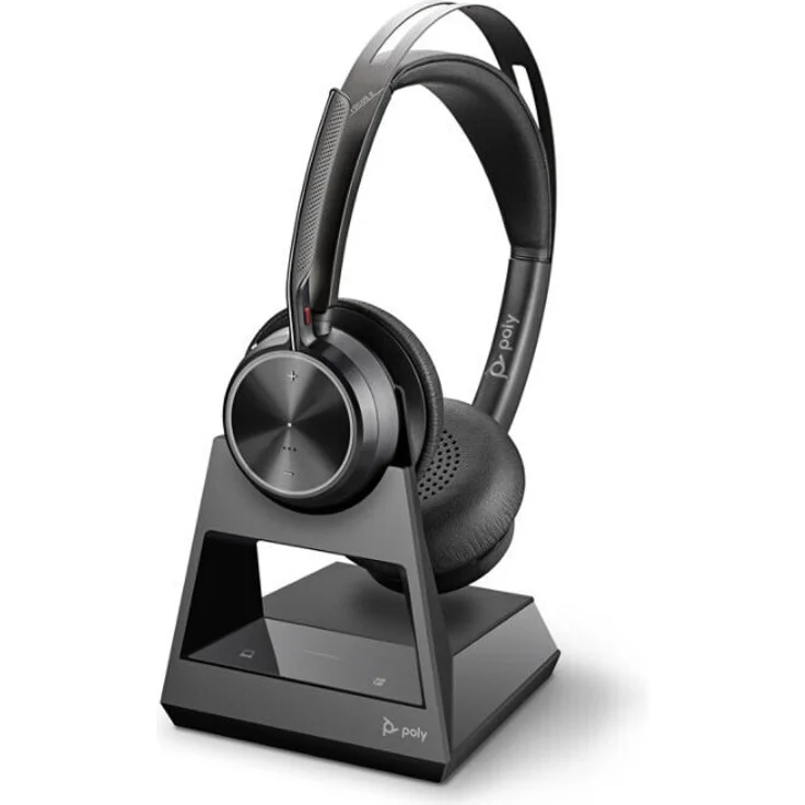 PLANTRONICS Poly Bluetooth Headset Voyager Focus 2 Office USB-A, 213729-01, Schwarz – Bild 1