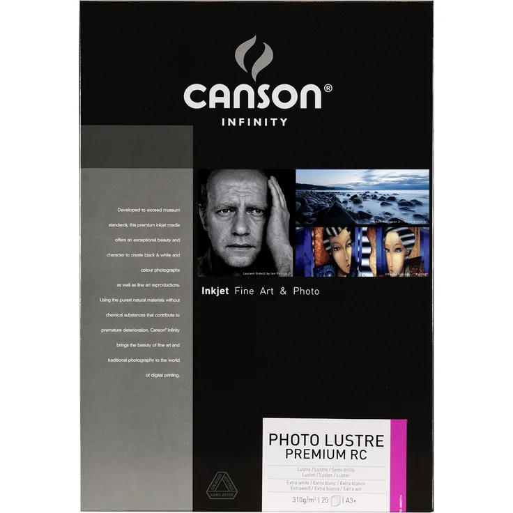 Canson 400049114 Photo Lustre Premium RC Box, A3+