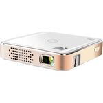 Kodak Ultra Mini Mini-Beamer, DMD/DLP, nHD (ninth High Definition) (640 x 360), Kontrast 1300:1, 75 ANSI-Lumen, Bildverhältnis 16:9, weiß/rosegold