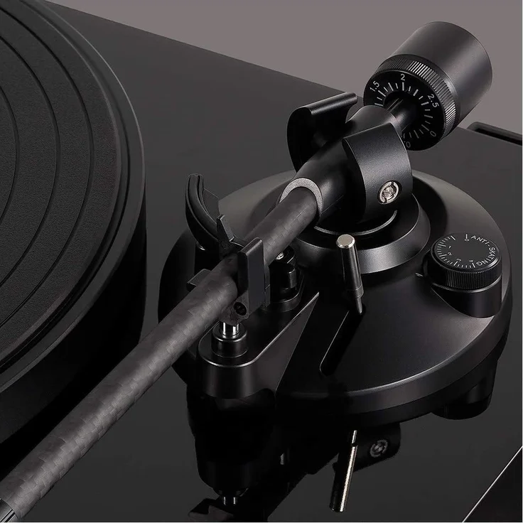 Audio-Technica AT-LPW50PB Manueller Plattenspieler mit Riemenantrieb schwarz – Bild 8