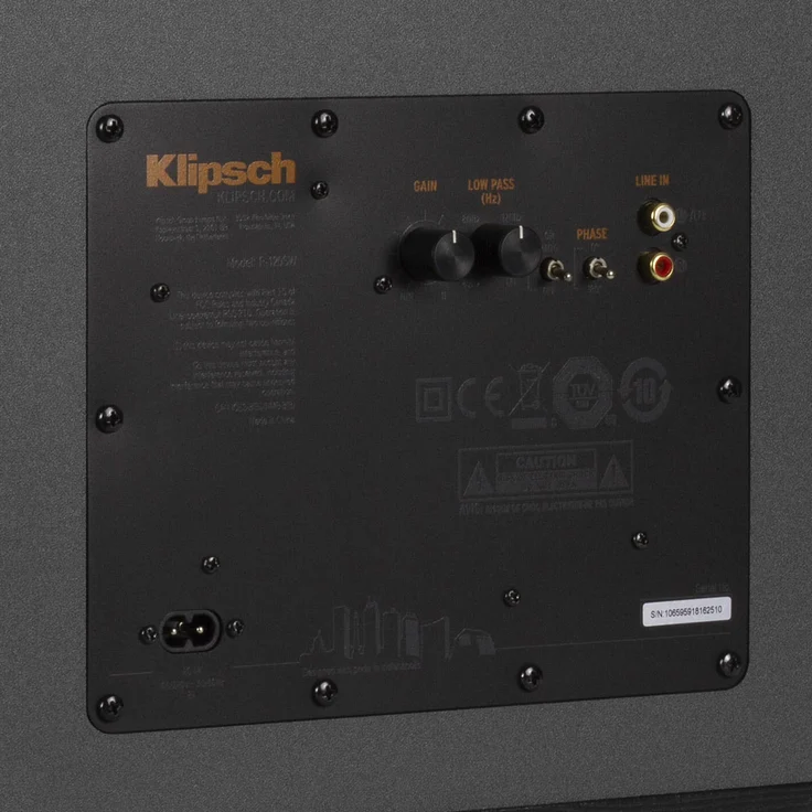 Klipsch R120-SW Subwoofer - 400 Watt - schwarz – Bild 7